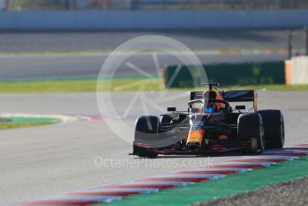 World © Octane Photographic Ltd. Formula 1 – F1 Pre-season Test 2 - Day 3. Aston Martin Red Bull Racing RB16 – Alexander Albon. Circuit de Barcelona-Catalunya, Spain. Friday 28th February 2020.