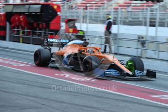 World © Octane Photographic Ltd. Formula 1 – F1 Pre-season Test 2 - Day 3. McLaren MCL35 – Carlos Sainz. Circuit de Barcelona-Catalunya, Spain. Friday 28th February 2020.