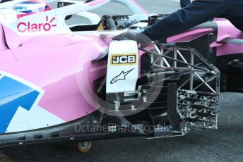 World © Octane Photographic Ltd. Formula 1 – F1 Pre-season Test 2 - Day 3. BWT Racing Point F1 Team RP20 - Sergio Perez. Circuit de Barcelona-Catalunya, Spain. Friday 28th February 2020.