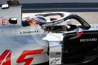 World © Octane Photographic Ltd. Formula 1 – F1 Pre-season Test 2 - Day 3. Haas F1 Team VF20 – Romain Grosjean. Circuit de Barcelona-Catalunya, Spain. Friday 28th February 2020.