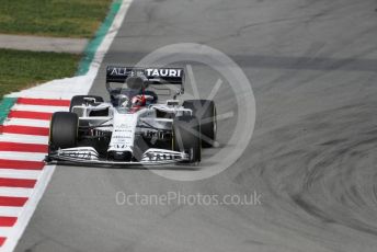 World © Octane Photographic Ltd. Formula 1 – F1 Pre-season Test 2 - Day 3. Scuderia AlphaTauri Honda AT01 – Daniil Kvyat. Circuit de Barcelona-Catalunya, Spain. Friday 28th February 2020.