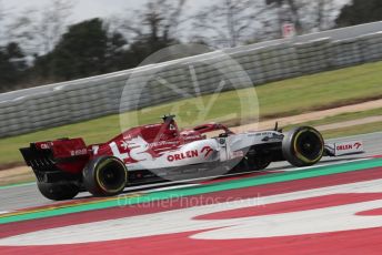 World © Octane Photographic Ltd. Formula 1 – F1 Pre-season Test 2 - Day 3. Alfa Romeo Racing Orlen C39 – Kimi Raikkonen. Circuit de Barcelona-Catalunya, Spain. Friday 28th February 2020.