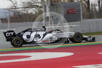 World © Octane Photographic Ltd. Formula 1 – F1 Pre-season Test 2 - Day 3. Scuderia AlphaTauri Honda AT01 – Daniil Kvyat. Circuit de Barcelona-Catalunya, Spain. Friday 28th February 2020.