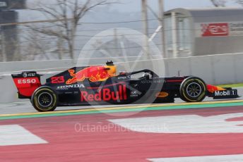 World © Octane Photographic Ltd. Formula 1 – F1 Pre-season Test 2 - Day 3. Aston Martin Red Bull Racing RB16 – Alexander Albon. Circuit de Barcelona-Catalunya, Spain. Friday 28th February 2020.