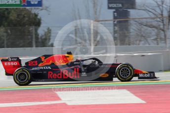 World © Octane Photographic Ltd. Formula 1 – F1 Pre-season Test 2 - Day 3. Aston Martin Red Bull Racing RB16 – Alexander Albon. Circuit de Barcelona-Catalunya, Spain. Friday 28th February 2020.