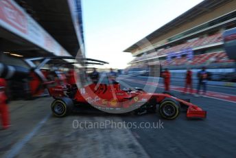 World © Octane Photographic Ltd. Formula 1 – F1 Pre-season Test 2 - Day 3. Scuderia Ferrari SF1000 – Charles Leclerc. Circuit de Barcelona-Catalunya, Spain. Friday 28th February 2020.