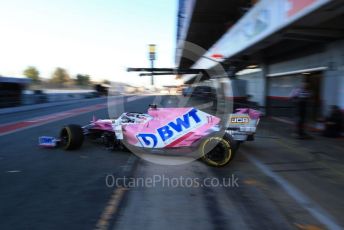 World © Octane Photographic Ltd. Formula 1 – F1 Pre-season Test 2 - Day 3. BWT Racing Point F1 Team RP20 - Sergio Perez. Circuit de Barcelona-Catalunya, Spain. Friday 28th February 2020.