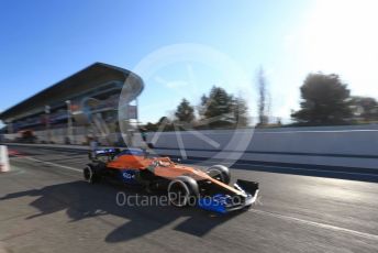 World © Octane Photographic Ltd. Formula 1 – F1 Pre-season Test 2 - Day 3. McLaren MCL35 – Carlos Sainz. Circuit de Barcelona-Catalunya, Spain. Friday 28th February 2020.