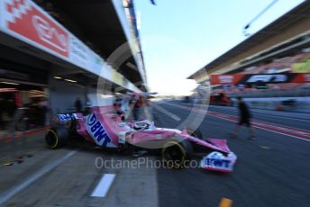 World © Octane Photographic Ltd. Formula 1 – F1 Pre-season Test 2 - Day 3. BWT Racing Point F1 Team RP20 - Sergio Perez. Circuit de Barcelona-Catalunya, Spain. Friday 28th February 2020.