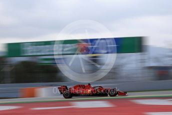 World © Octane Photographic Ltd. Formula 1 – F1 Pre-season Test 2 - Day 3. Scuderia Ferrari SF1000 – Charles Leclerc. Circuit de Barcelona-Catalunya, Spain. Friday 28th February 2020.