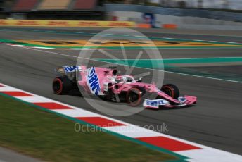 World © Octane Photographic Ltd. Formula 1 – F1 Pre-season Test 2 - Day 3. BWT Racing Point F1 Team RP20 - Sergio Perez. Circuit de Barcelona-Catalunya, Spain. Friday 28th February 2020.