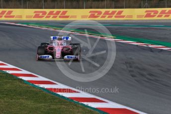 World © Octane Photographic Ltd. Formula 1 – F1 Pre-season Test 2 - Day 3. BWT Racing Point F1 Team RP20 - Sergio Perez. Circuit de Barcelona-Catalunya, Spain. Friday 28th February 2020.