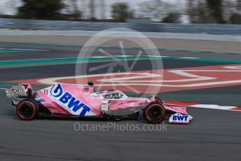 World © Octane Photographic Ltd. Formula 1 – F1 Pre-season Test 2 - Day 3. BWT Racing Point F1 Team RP20 - Sergio Perez. Circuit de Barcelona-Catalunya, Spain. Friday 28th February 2020.