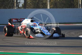 World © Octane Photographic Ltd. Formula 1 – F1 Pre-season Test 1 - Day 1. ROKiT Williams Racing FW 43 – George Russell. Circuit de Barcelona-Catalunya, Spain. Wednesday 19th February 2020.