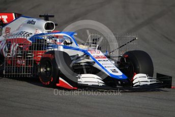 World © Octane Photographic Ltd. Formula 1 – F1 Pre-season Test 1 - Day 1. ROKiT Williams Racing FW 43 – George Russell. Circuit de Barcelona-Catalunya, Spain. Wednesday 19th February 2020.