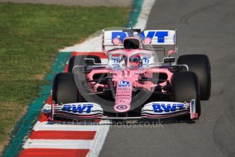 World © Octane Photographic Ltd. Formula 1 – F1 Pre-season Test 1 - Day 1. BWT Racing Point F1 Team RP20 - Sergio Perez. Circuit de Barcelona-Catalunya, Spain. Wednesday 19th February 2020.