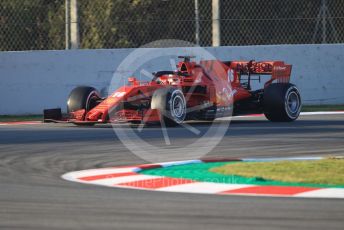 World © Octane Photographic Ltd. Formula 1 – F1 Pre-season Test 1 - Day 1. Scuderia Ferrari SF1000 – Charles Leclerc. Circuit de Barcelona-Catalunya, Spain. Wednesday 19th February 2020.