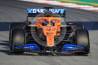 World © Octane Photographic Ltd. Formula 1 – F1 Pre-season Test 1 - Day 1. McLaren MCL35 – Carlos Sainz. Circuit de Barcelona-Catalunya, Spain. Wednesday 19th February 2020.