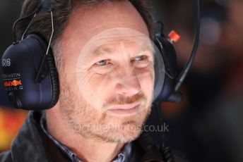 World © Octane Photographic Ltd. Formula 1 – F1 Pre-season Test 1 - Day 1. Christian Horner - Team Principal of Red Bull Racing. Circuit de Barcelona-Catalunya, Spain. Wednesday 19th February 2020.