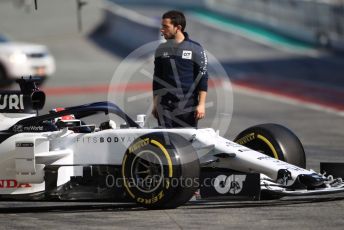 World © Octane Photographic Ltd. Formula 1 – F1 Pre-season Test 1 - Day 1. Scuderia AlphaTauri Honda AT01 – Daniil Kvyat. Circuit de Barcelona-Catalunya, Spain. Wednesday 19th February 2020.