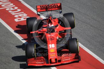 World © Octane Photographic Ltd. Formula 1 – F1 Pre-season Test 1 - Day 1. Scuderia Ferrari SF1000 – Charles Leclerc. Circuit de Barcelona-Catalunya, Spain. Wednesday 19th February 2020.
