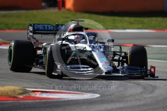 World © Octane Photographic Ltd. Formula 1 – F1 Pre-season Test 1 - Day 1. Mercedes AMG Petronas F1 W11 EQ Performance - Lewis Hamilton. Circuit de Barcelona-Catalunya, Spain. Wednesday 19th February 2020.