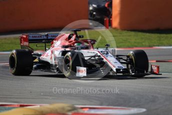 World © Octane Photographic Ltd. Formula 1 – F1 Pre-season Test 1 - Day 1. Alfa Romeo Racing Orlen C39 – Antonio Giovinazzi. Circuit de Barcelona-Catalunya, Spain. Wednesday 19th February 2020.