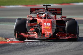 World © Octane Photographic Ltd. Formula 1 – F1 Pre-season Test 1 - Day 1. Scuderia Ferrari SF1000 – Charles Leclerc. Circuit de Barcelona-Catalunya, Spain. Wednesday 19th February 2020.