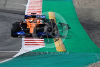 World © Octane Photographic Ltd. Formula 1 – F1 Pre-season Test 1 - Day 1. McLaren MCL35 – Carlos Sainz. Circuit de Barcelona-Catalunya, Spain. Wednesday 19th February 2020.