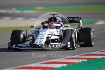World © Octane Photographic Ltd. Formula 1 – F1 Pre-season Test 1 - Day 1. Scuderia AlphaTauri Honda AT01 – Daniil Kvyat. Circuit de Barcelona-Catalunya, Spain. Wednesday 19th February 2020.