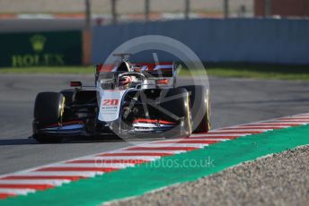 World © Octane Photographic Ltd. Formula 1 – F1 Pre-season Test 1 - Day 1. Haas F1 Team VF20 – Kevin Magnussen. Circuit de Barcelona-Catalunya, Spain. Wednesday 19th February 2020.