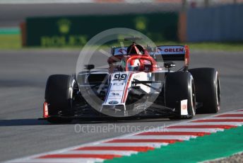 World © Octane Photographic Ltd. Formula 1 – F1 Pre-season Test 1 - Day 1. Alfa Romeo Racing Orlen C39 – Antonio Giovinazzi. Circuit de Barcelona-Catalunya, Spain. Wednesday 19th February 2020.