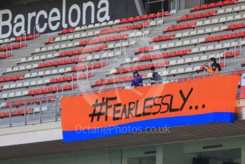 World © Octane Photographic Ltd. Formula 1 – F1 Pre-season Test 1 - Day 1. Fans of McLaren. Circuit de Barcelona-Catalunya, Spain. Wednesday 19th February 2020.