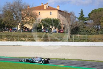 World © Octane Photographic Ltd. Formula 1 – F1 Pre-season Test 1 - Day 1. Mercedes AMG Petronas F1 W11 EQ Performance - Lewis Hamilton. Circuit de Barcelona-Catalunya, Spain. Wednesday 19th February 2020.