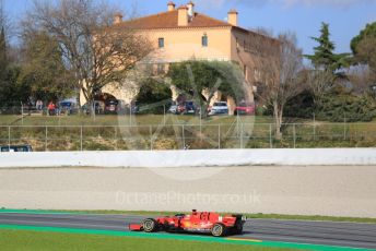 World © Octane Photographic Ltd. Formula 1 – F1 Pre-season Test 1 - Day 1. Scuderia Ferrari SF1000 – Charles Leclerc. Circuit de Barcelona-Catalunya, Spain. Wednesday 19th February 2020.