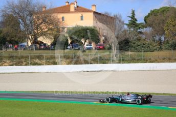 World © Octane Photographic Ltd. Formula 1 – F1 Pre-season Test 1 - Day 1. Mercedes AMG Petronas F1 W11 EQ Performance - Lewis Hamilton. Circuit de Barcelona-Catalunya, Spain. Wednesday 19th February 2020.