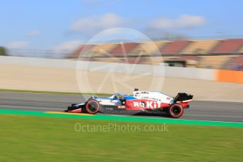 World © Octane Photographic Ltd. Formula 1 – F1 Pre-season Test 1 - Day 1. ROKiT Williams Racing FW43 – Nicholas Latifi. Circuit de Barcelona-Catalunya, Spain. Wednesday 19th February 2020.