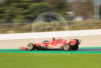 World © Octane Photographic Ltd. Formula 1 – F1 Pre-season Test 1 - Day 1. Scuderia Ferrari SF1000 – Charles Leclerc. Circuit de Barcelona-Catalunya, Spain. Wednesday 19th February 2020.