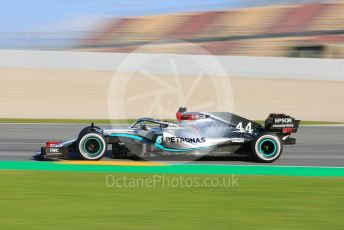World © Octane Photographic Ltd. Formula 1 – F1 Pre-season Test 1 - Day 1. Mercedes AMG Petronas F1 W11 EQ Performance - Lewis Hamilton. Circuit de Barcelona-Catalunya, Spain. Wednesday 19th February 2020.