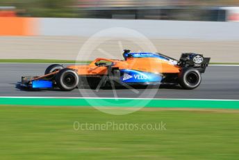 World © Octane Photographic Ltd. Formula 1 – F1 Pre-season Test 1 - Day 1. McLaren MCL35 – Carlos Sainz. Circuit de Barcelona-Catalunya, Spain. Wednesday 19th February 2020.