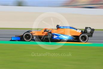 World © Octane Photographic Ltd. Formula 1 – F1 Pre-season Test 1 - Day 1. McLaren MCL35 – Carlos Sainz. Circuit de Barcelona-Catalunya, Spain. Wednesday 19th February 2020.
