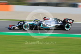 World © Octane Photographic Ltd. Formula 1 – F1 Pre-season Test 1 - Day 1. Mercedes AMG Petronas F1 W11 EQ Performance - Lewis Hamilton. Circuit de Barcelona-Catalunya, Spain. Wednesday 19th February 2020.