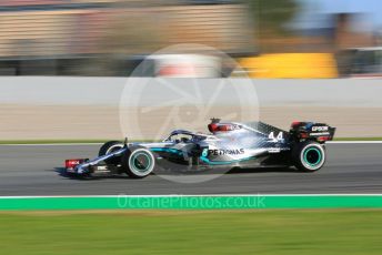 World © Octane Photographic Ltd. Formula 1 – F1 Pre-season Test 1 - Day 1. Mercedes AMG Petronas F1 W11 EQ Performance - Lewis Hamilton. Circuit de Barcelona-Catalunya, Spain. Wednesday 19th February 2020.