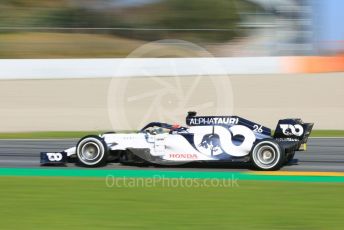 World © Octane Photographic Ltd. Formula 1 – F1 Pre-season Test 1 - Day 1. Scuderia AlphaTauri Honda AT01 – Daniil Kvyat. Circuit de Barcelona-Catalunya, Spain. Wednesday 19th February 2020.