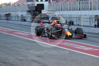 World © Octane Photographic Ltd. Formula 1 – F1 Pre-season Test 1 - Day 1. Aston Martin Red Bull Racing RB16 – Max Verstappen. Circuit de Barcelona-Catalunya, Spain. Wednesday 19th February 2020.