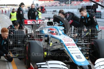 World © Octane Photographic Ltd. Formula 1 – F1 Pre-season Test 1 - Day 1. ROKiT Williams Racing FW 43 – George Russell. Circuit de Barcelona-Catalunya, Spain. Wednesday 19th February 2020.