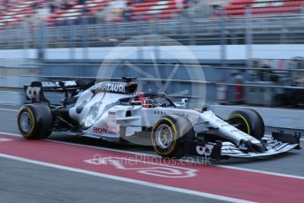World © Octane Photographic Ltd. Formula 1 – F1 Pre-season Test 1 - Day 1. Scuderia AlphaTauri Honda AT01 – Daniil Kvyat. Circuit de Barcelona-Catalunya, Spain. Wednesday 19th February 2020.
