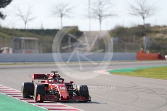 World © Octane Photographic Ltd. Formula 1 – F1 Pre-season Test 1 - Day 1. Scuderia Ferrari SF1000 – Charles Leclerc. Circuit de Barcelona-Catalunya, Spain. Wednesday 19th February 2020.