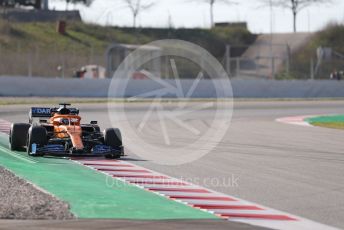 World © Octane Photographic Ltd. Formula 1 – F1 Pre-season Test 1 - Day 1. McLaren MCL35 – Carlos Sainz. Circuit de Barcelona-Catalunya, Spain. Wednesday 19th February 2020.