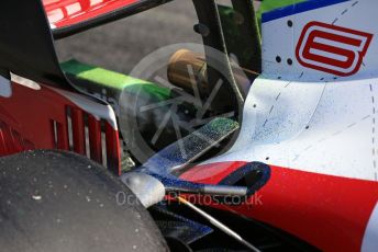 World © Octane Photographic Ltd. Formula 1 – F1 Pre-season Test 1 - Day 1. Areo paint splashed on ROKiT Williams Racing FW43 – Nicholas Latifi. Circuit de Barcelona-Catalunya, Spain. Wednesday 19th February 2020.